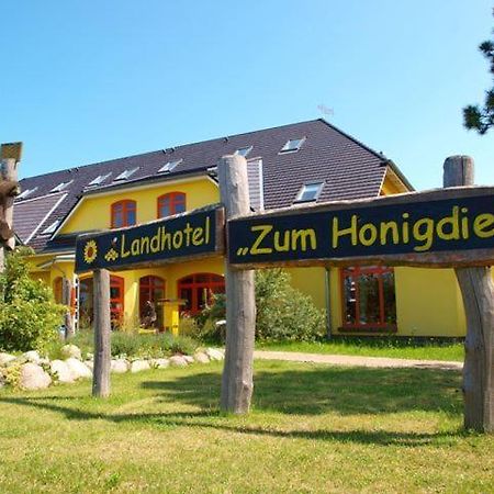 ריבניץ-דאמגארטן Landhotel Zum Honigdieb מראה חיצוני תמונה